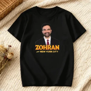 NYC’s First Muslim Mayor Mayor Mamdani Clothing Vote Zohran Rank Tshirt Progressive Democrats Zohran for New York City Tee Tops
